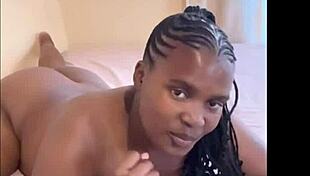 hot ebony babe solo dildo clit play juicy pussy forest compilation