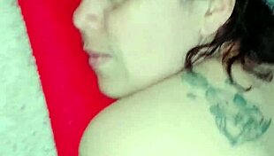 hard fuck petite naree's juicy shaved pussy cumshot