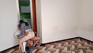 malvada dueña flaunts her monster latina milf ass offering free rent for quick rough fuck before husband catches us