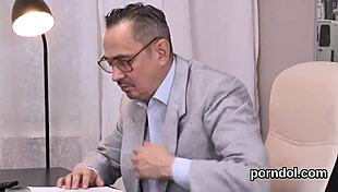 Natural Tits Teen Seduced Drilled Hardcore By Old Tutor Reality