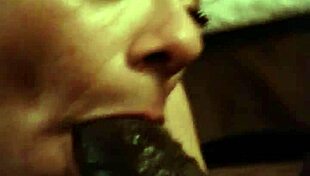 dirty latina slurps huge black cock like a hungry whore