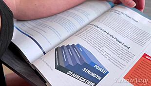 Huge BBC Pounds Glasses Slut Hard Before Massive Facial Cumshot Study Session