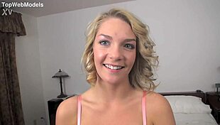 petite ally brooks craves huge cock pov face fuck ending in messy facial blast