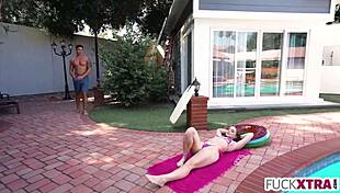 Laney Grey's Shy Petite Body Awakens for Hardcore Thrills 