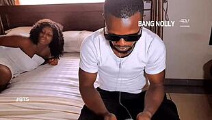 yo, behind the scenes with the chronic debtor - total chaos lol