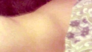 gringa milf flashes her tempting tits and panties