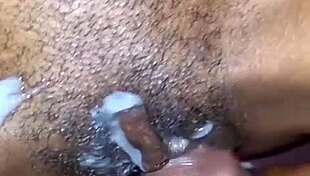 he unloads raw cum all over step sister's swollen pussy and tits after rough pounding