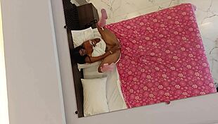 big bootied stepdaughter joins busty stepmom masturbation turns lesbian scissoring