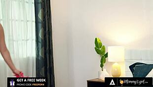 caring teen maid licks and scissor milf jessica ryan's pussy in lingerie frenzy