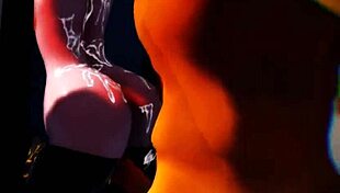 Princess knight zatsune begs for monster cock in restroom filth?!