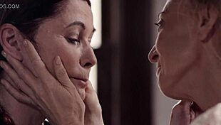 magdalene st michaels and hartley drop nun costumes to kiss big tits hairy granny style