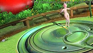 Megurine Luka's Full Nude Bunny Costume Reveals Massive Tits And Ass