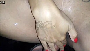 gloryhole slut milks two cocks finale