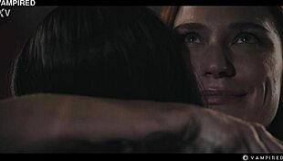 black vampire lesbian dominates mesmerized latina big fake tits slave!