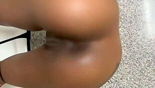 damn sexy ebony steppa laflare moans so loud getting that doggy pounding 😩🍑🔥