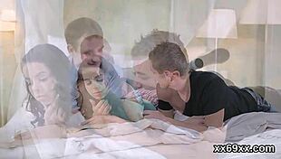 Doctor and fellow check hymen then fuck virgin teen patient