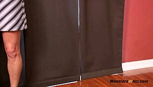 Want this total cumslut's shaved pussy and natural tits drenched in huge facial loads?