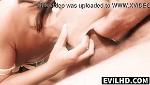 omg adriana chechik swallows mr pete's cock n huge dildo at once evilhd