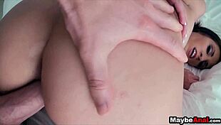 fitness teen ashley storm craves big dick deep in her tight asshole outdoors pov! 🍑🔥💦