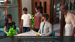 i'm the wife in this wild 3some getting anal creampie from big cocks outdoors