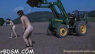 bound babe takes it hard in tight wet pussy sadomasochism fuck 😈🔥