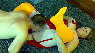 granny velma gets the best hidden cunnilingus technique ever