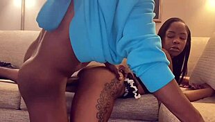 thankful for that ebony maid's wet pussy service 🍑👅