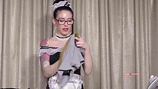 Maid begs for rough anal ass to mouth big cock deepthroat pounding