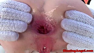 Holy fuck, gaping ass beauty rides cock!