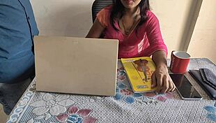 desi indian bhabhi gets brutally fucked hard in office by me