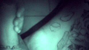 Late Night Solo Tattoo Masturbation with Intense Toy Stroking Climax