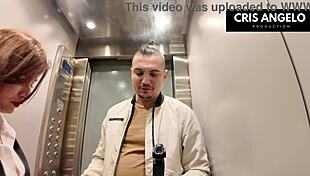 blackout spain stuck elevator leads to fucking married neighbor part 02 😏🚪💦