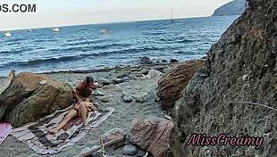 dude on beach gropes fingers my pussy till i squirt publicly risky misscreamy?