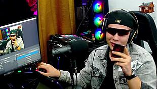 Binho Ted Savors Ninfeta's Pink Pussy on Podcast Table, Ruan Stunned