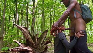 creamformebaby and vegancooooch mix ebony creampie rides and hot wife action