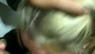 Deepvane sucks my cock in the public cinema bathroom outdoor ebony slut deepthroat golden temptation