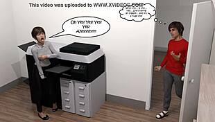 office party chaos unfolds in chapter 02 with comic twists at work