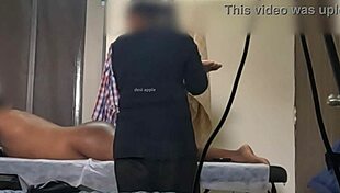 happy ending massage turns into hot handjob release at the spa 😏💦