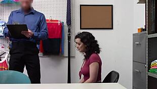 Petite Pornstar Teen Caught as Thief, Roughly Fucked in Full Detention Roleplay!