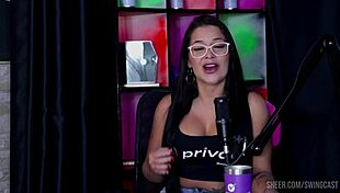 rafinha's cref cast compilations feature tifany rocha on sheer red