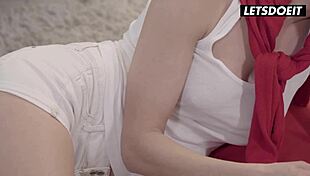 Hey, ever seen Bailey Ryder and Lena Love kiss and lick pussies on Christmas?