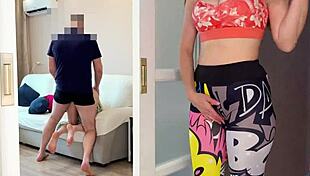 wife's out so i fuck her sis 😈 russian amateur with subs