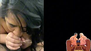 yo this polynesian bbw slut gives bts bbc blowjob then rides it