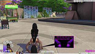 Sims 4 Ladyboy Pounds Pregnant Futanari Whore Outdoors Public