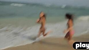 i can't stop staring at this perfect big tits blonde lesbian soaring naked outdoors