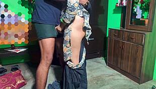 Tight Desi Bhabhi Pussy Hammered Hard by Devar at Home!