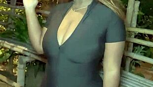 i hitch a ride with a hot colombian ebony stranger and repay him riding his huge cock all night outdoors