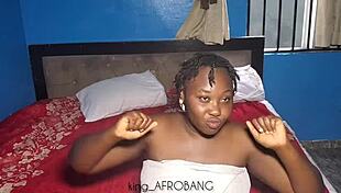 BBC Destroys Her Fat Pussy Moans Echo Loud!