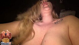 Slutty Canadian PAWG gulps BBC cum after movie night deepthroat fuck!
