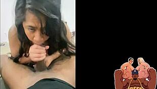 yo this polynesian bbw slut gives bts bbc blowjob then rides it